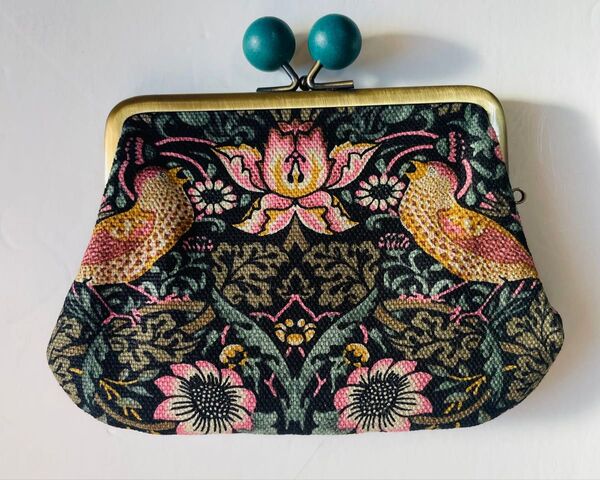 ハンドメイド 親子がま口 がま口 ポーチ 財布 カード