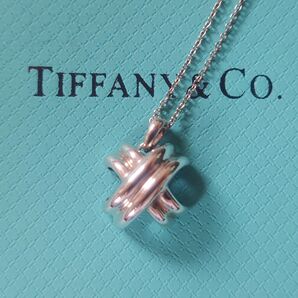 極美品 Tiffany&Co. ティファニー ネックレス シグネチャークロス 1990 シルバー Ag925 ペンダント 人気