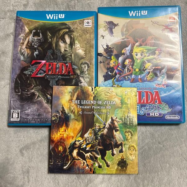 ゼルダの伝説 風のタクト HD トワイライトプリンセス HD wiiu