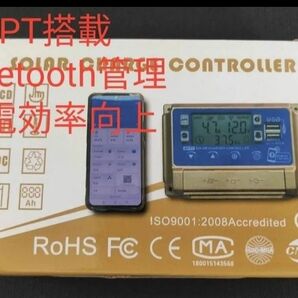 MPPTソーラーチャージコントローラー 12/24V 60A