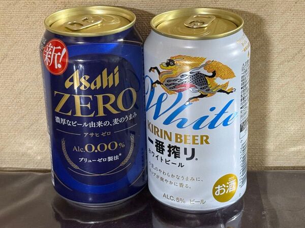 KIRIN キリン 一番搾り ホワイトビール Asahi ZERO アサヒ ゼロ