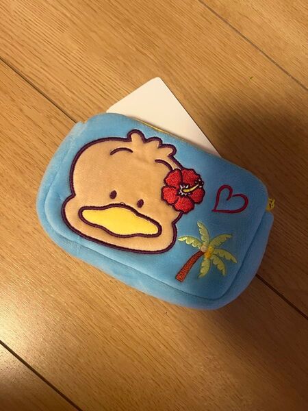 日焼けあひるのペックルマルチポーチティッシュケース