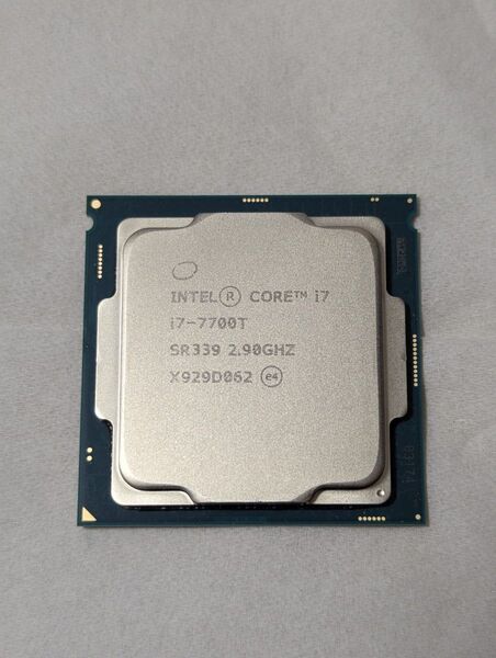 【ジャンク扱い】Intel Core i7 7700T 2.90GHz TDP 35W Kaby Lake LGA1151