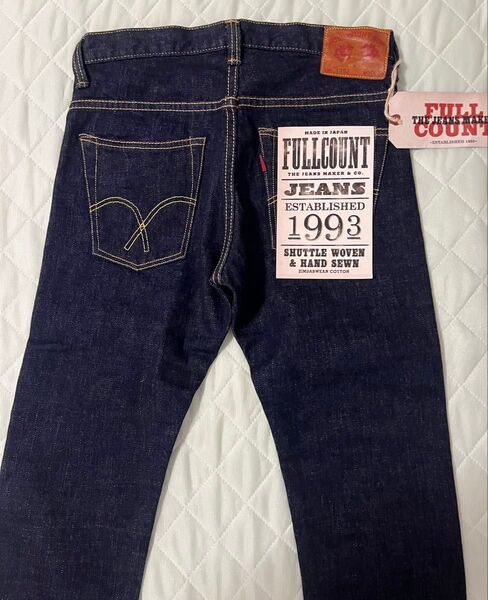 新品 フルカウント"1952 "13.5oz SELVEDGE セルビッジ 23,100 円 税込 インディゴ 30インチ