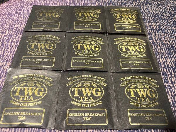 TWG Tea ティーバッグ ENGLISH BREAKFAST 9袋セット 紅茶