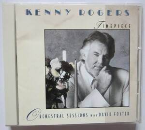 【送料無料】Kenny Rogers Timepiece Orchestral Sessions With David Foster ケニー・ロジャース タイムピース 日本盤