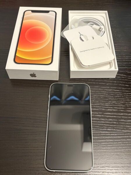 iPhone12mini 128G ホワイト SIMフリー やや傷あり