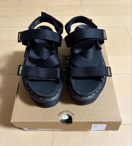 【Dr.Martens】 ドクターマーチン KIMBERⅡ(キンバー2)厚底マルチストラップサンダル 31805001 UK3