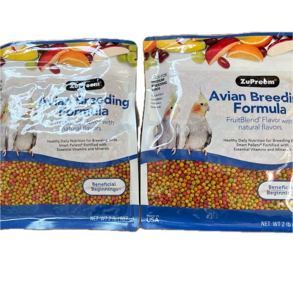ズプリーム ZuPreem Avian Breeding Formula 2袋セット