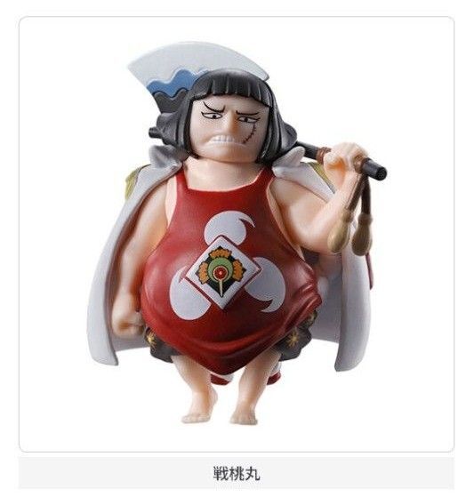 From TV animation ONE PIECE ワンピの実 第十九海戦 戦桃丸 フィギュア カプセルなし