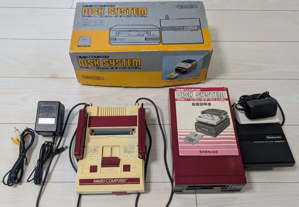 AV改造ファミコン、ディスクシステムのセットno2