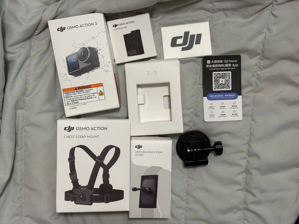 DJI Osmo Action 3 本体 +オプション多数(アウトドアセット)