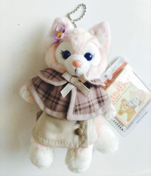 ディズニーシー限定 リーナベル ぬいぐるみバッジ 探偵コスチューム ①