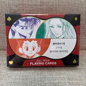 ★冨樫義博展 オールスター箔押しトランプ(箔押しBOX付) オールスター箔押しトランプ 冨樫義博展 グッズ