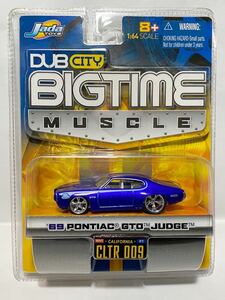 JADA 1/64 BIGTIME MUSCLE WAVE.1 '69 PONTIAC GTO JUDGE ポンティアック　ジャッジ