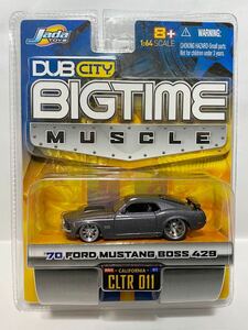 JADA 1/64 BIGTIME MUSCLE WAVE.1 '70 FORD MUSTANG BOSS 428 Ford Mustang Boss 