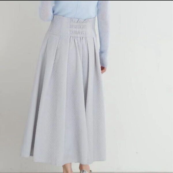 jill by jillstuart ジルバイジルスチュアート ロングスカート 水色 ロング スカート