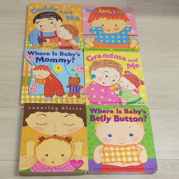 KAREN KATZ 絵本セット 英語 バラ売り可 セット購入おまけ付き