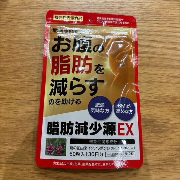 脂肪減少源EX 60粒 30日分