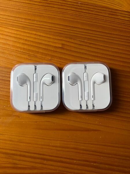 Apple Iphone純正 イヤホンジャックアップル2個セット