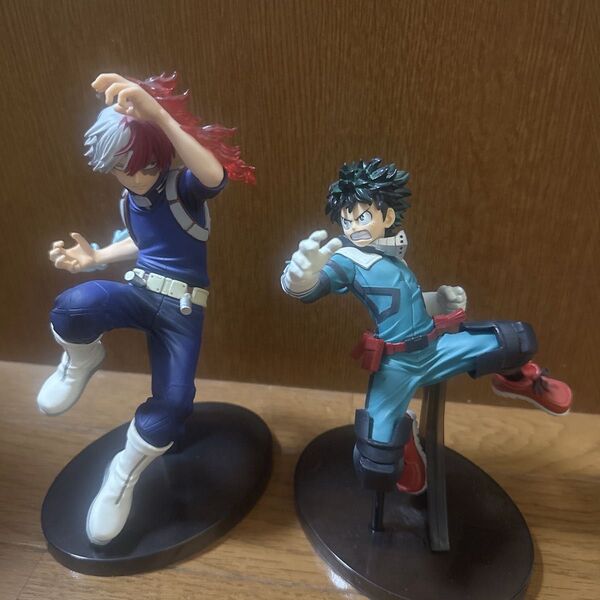 ヒロアカ 緑谷出久 轟焦凍フィギア