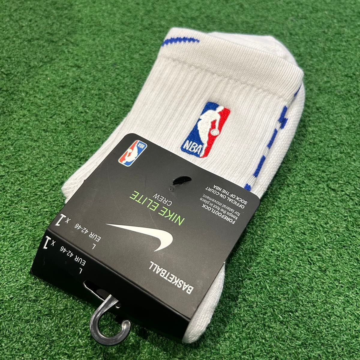 未使用品　ナイキ NBA バスケットボールソックス靴下 Lサイズ　