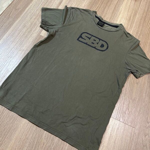 格安出品!SBD 限定カラー Tシャツ Endure カーキ メンズ Mサイズ