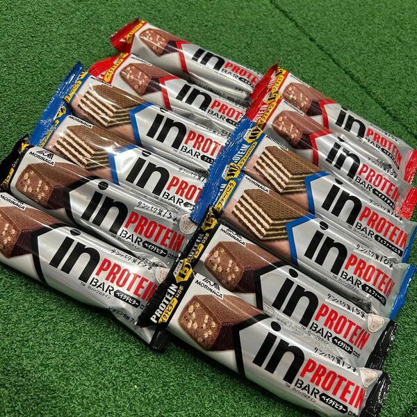 格安出品!in PROTEINBAR 12本セット ウエハーバニラ、ベイクドビター、ベイクドチョコ inバープロテイン