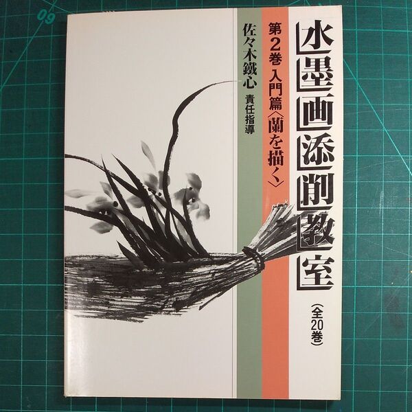 水墨画添削教室 第2巻 入門編 /佐々木鐵心