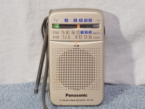  Panasonic 【RF-P70】ワイドFM対応 FMは76～108MHzまで受信 トランジスタラジオ各バンド受信可 管理番号 20022029