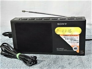 SONY 【ICF-M400V】 PLL シンセサイザーラジオ 中古再生品 管理番号 19110404