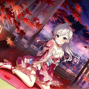アイドルマスター シンデレラガールズ秋風恋歌 久川颯 浴衣 コスプレ服
