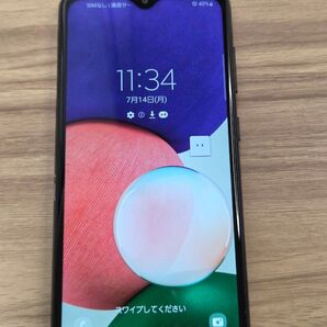 SAMSUNG GALAXY A22 5G SC-56B SIMロックなし ブラック ネットワーク利用制限なし バッテリー良好