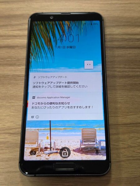 SHARP AQUOS sense3 SH-02M SIMロック解除済み ネットワーク利用制限なし バッテリー良好表示
