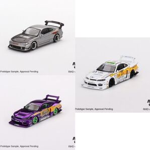 MINI GT SILVIA シルビア lbwk トップシークレット シルエット s15 top secret