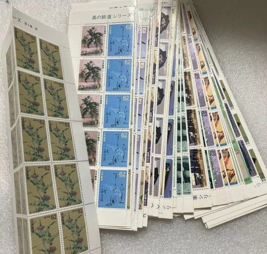 記念切手シート コレクション 45枚 55800円分