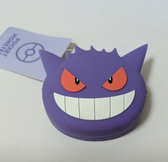 ポケモン シリコンミニポーチ ゲンガー キーホルダー コインケース 小銭入れ ゲームキャラクター