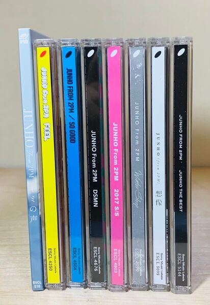 JUNHO From 2PM CD アルバム 全7枚+ベストアルバム セット