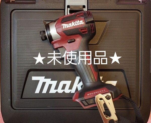 未使用・限定色 マキタ(国内) 18v 充電式インパクトドライバ TD173D オーセンティックレッド 本体+専用ケース