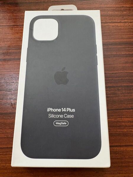 未使用 Apple Apple アップル 純正 ☆ iPhone 14 Plus シリコンケース ブラック ミッドナイト