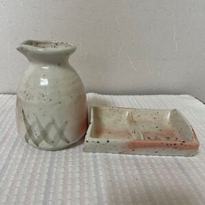 そばつゆ入れ 薬味皿セット 陶器 和食器