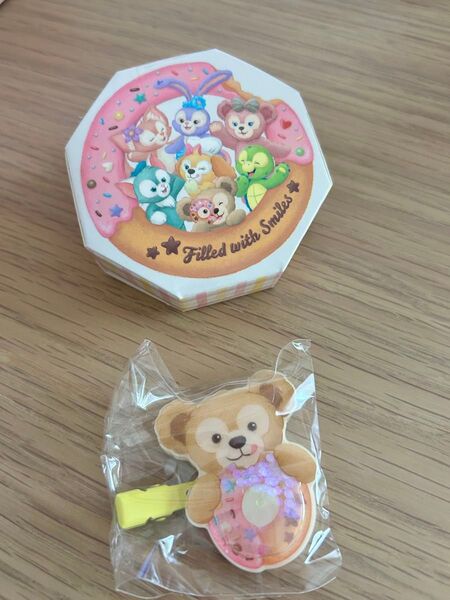 ディズニーシー ダッフィー&フレンズ フィルド・ウィズ・ジョイ ダッフィー ヘアクリップ