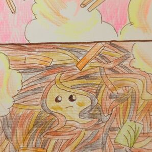 手描きイラスト「焼きそばちゃん」