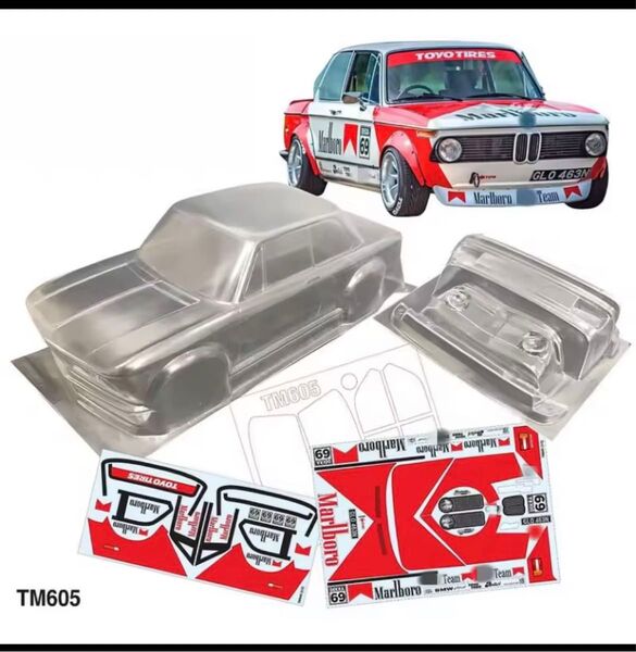 1/10 BMW 2002ti ボディー デカール ビス セット