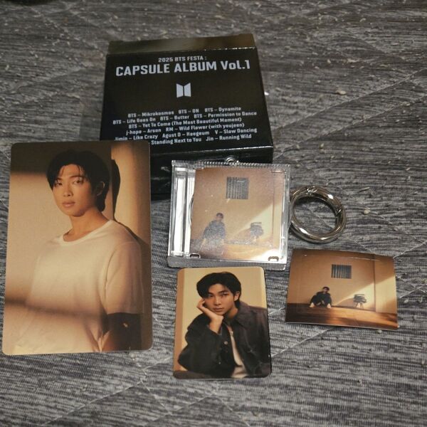 BTS 2025 FESTA CAPSULE ALBUM Vol.1 RM 3個セット 即購入出来ません。 在庫確認お願いします。