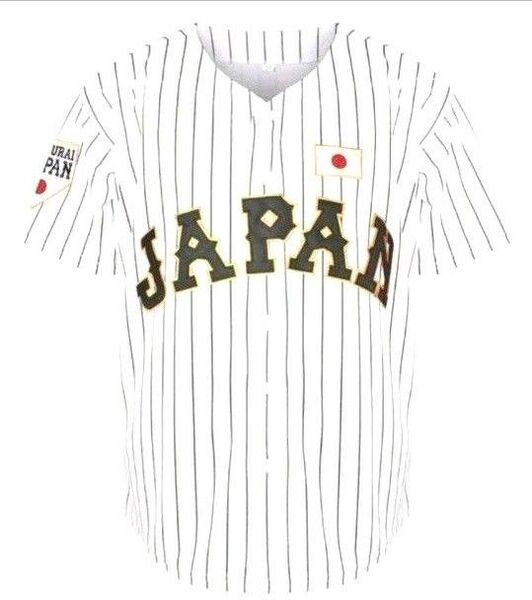 【値下げ在庫処分】 2023年 野球ユニフォーム 侍ジャパン【 大谷 背番号16 】刺繍ワッペン(非公式)サイズ=Mサイズ