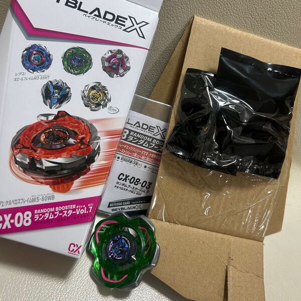 ケルベロスダーク1-60F ベイブレード ランダムブースターVol.7 ベイブレードx ベイコード未使用