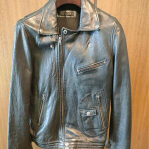 ライダース ラムレザー