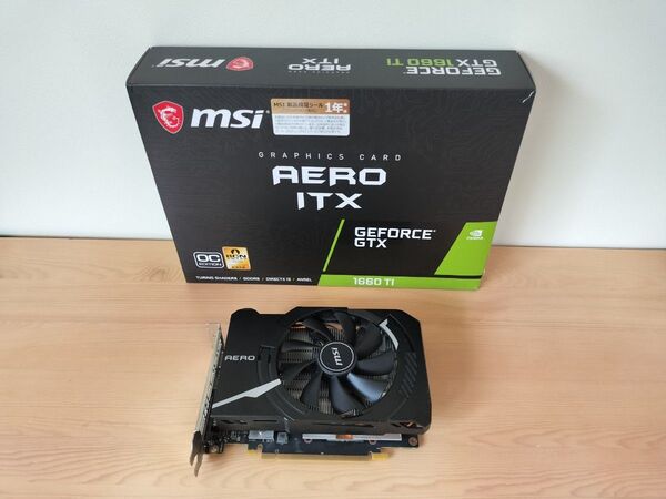 msi GEFORCE GTX 1660Ti 6GB グラフィックカード