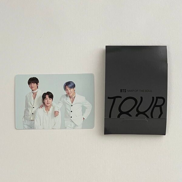 BTS ユニット トレカ 公式 V テテ ジン ジミン MAP OF THE SOUL MOS TOUR フォトカード 韓国